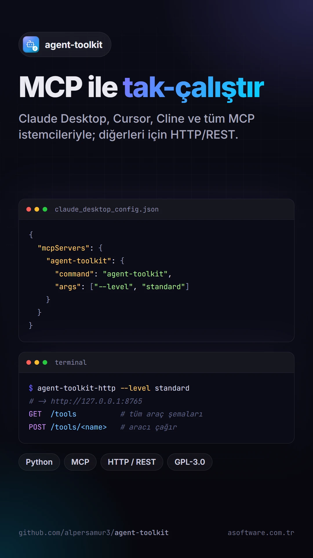 Agent Toolkit görüntü 2